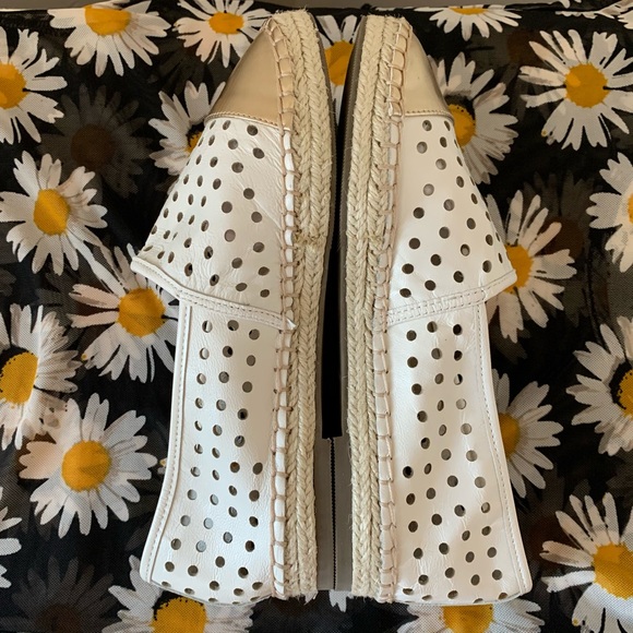 Sole Society Elodie Perforated Espadrille Flats - Picture 3 of 9